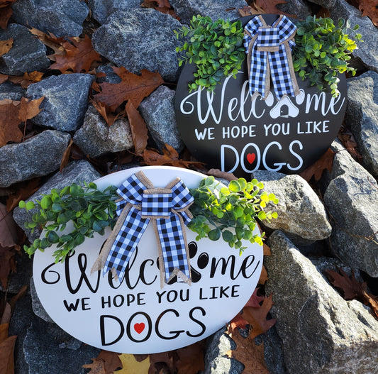 Hope You Like Dogs Wreath - Home Treasures Co