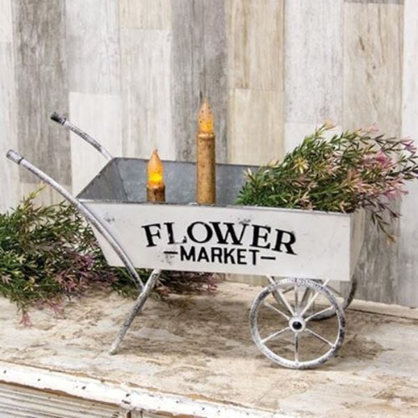 Vintage Flower Market Cart - Home Treasures Co