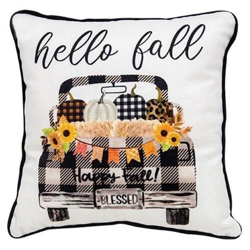 Happy Harvest Fall Pillow, Set Of 2 - Home Treasures Co