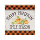 Happy Pumpkin Spice Season Square Block - Home Treasures Co